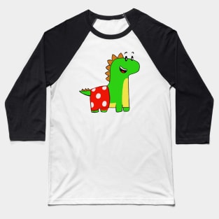 Happy dinosaur Baseball T-Shirt